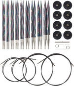 Knit Picks Majestic 4.75" IC 9-Pair Set, Sizes US 4-11