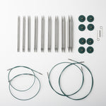 Knit Picks Reflections Options 4.75" IC 9-Pair Set, Sizes US4-11