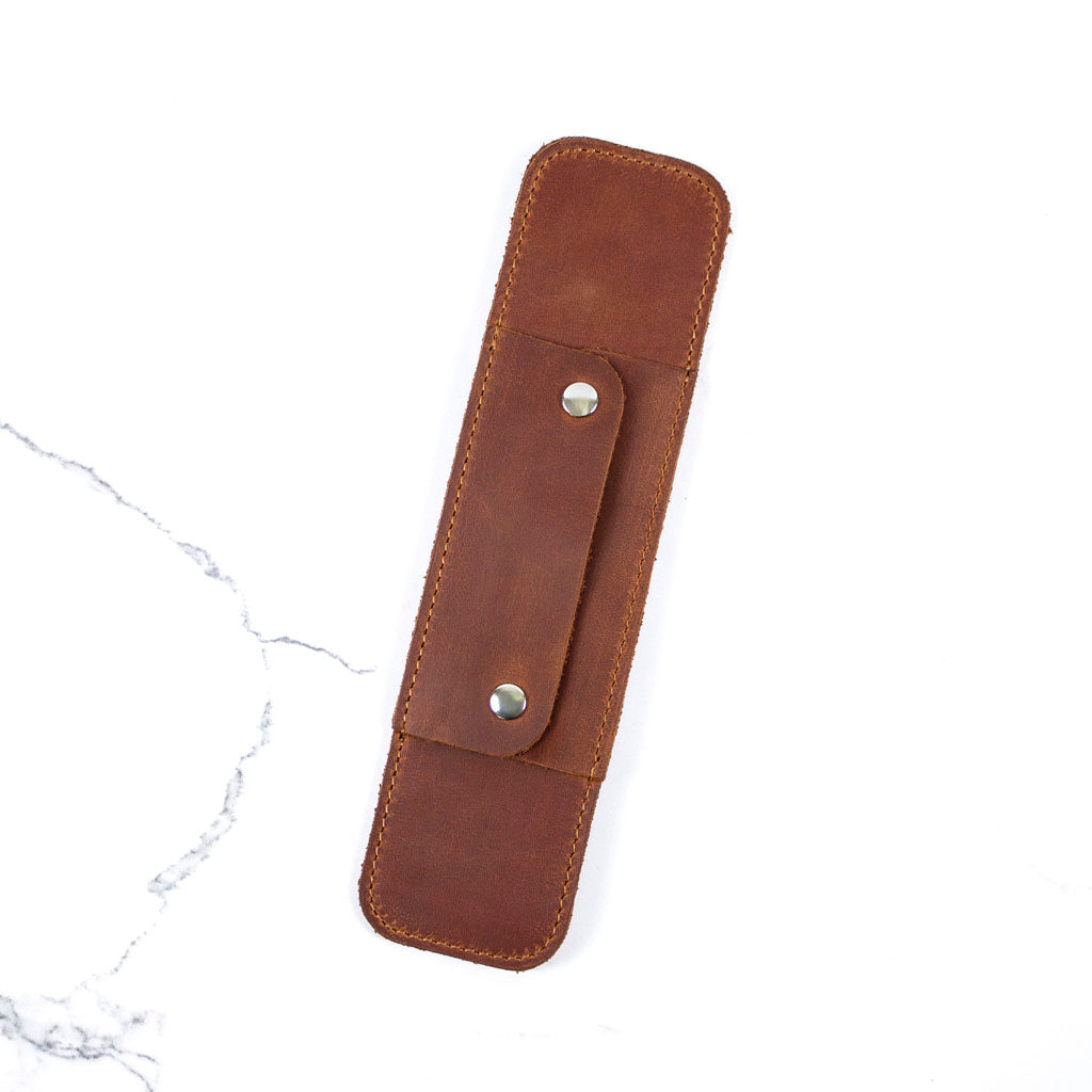 backpack strap pads leather Leather Shoulder Strap Pad – Thread and Maple