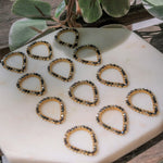 Bead Teardrop Stitch Markers