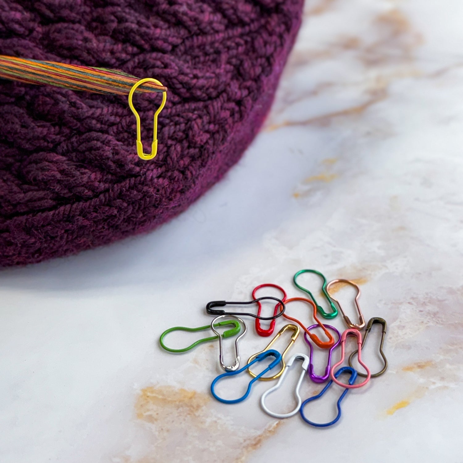 Removable Stitch Markers
