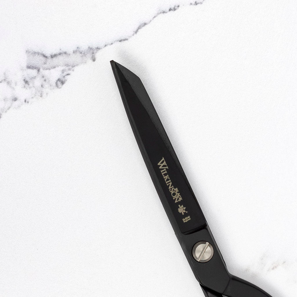 Wilkinson 8" Black Sidebent Sewing Shears