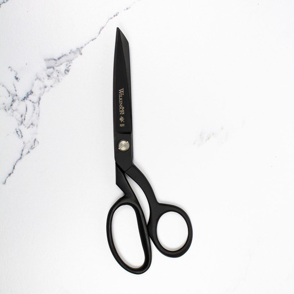 Wilkinson 8" Black Sidebent Sewing Shears