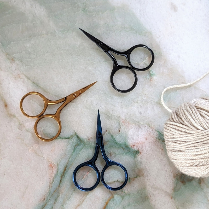 Tiny Red Embroidery Scissors