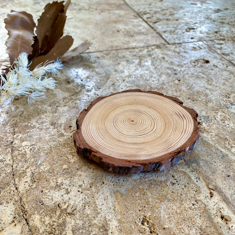 Cedar Wood Coaster – Thread and Maple