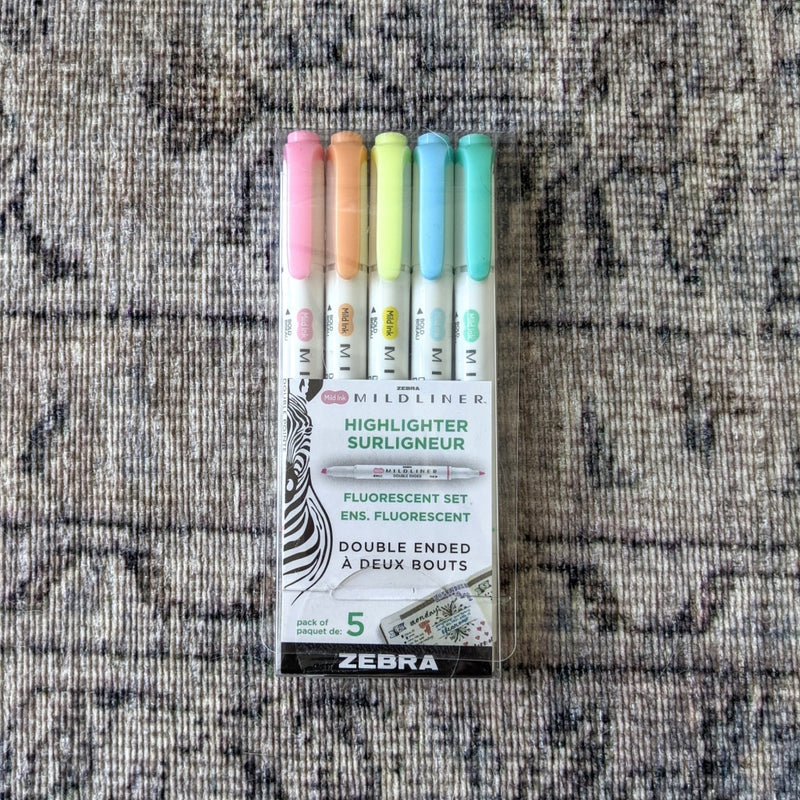 Fluorescent Highlighters | Knitters Stationery – and Maple