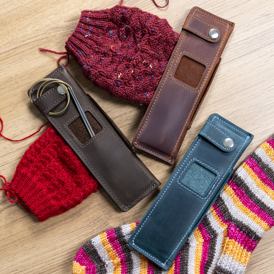 Your Sock Knitting Upgrade: The Needle Cozy Is Back