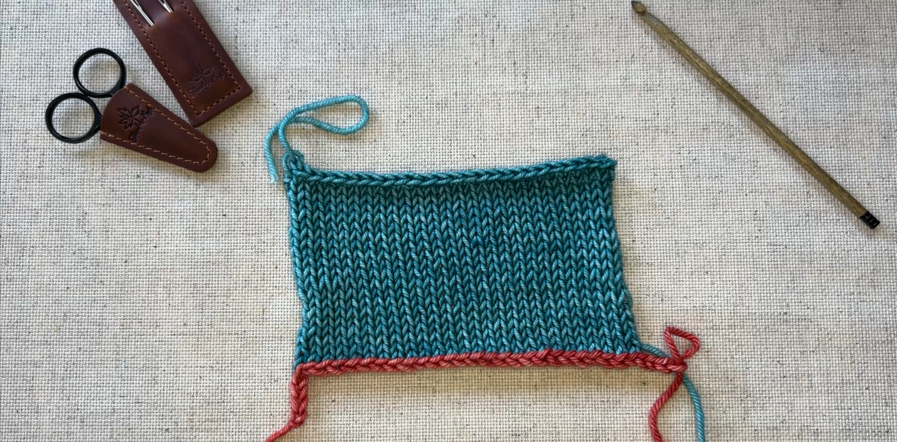 Provisional Cast On with a Crochet Hook