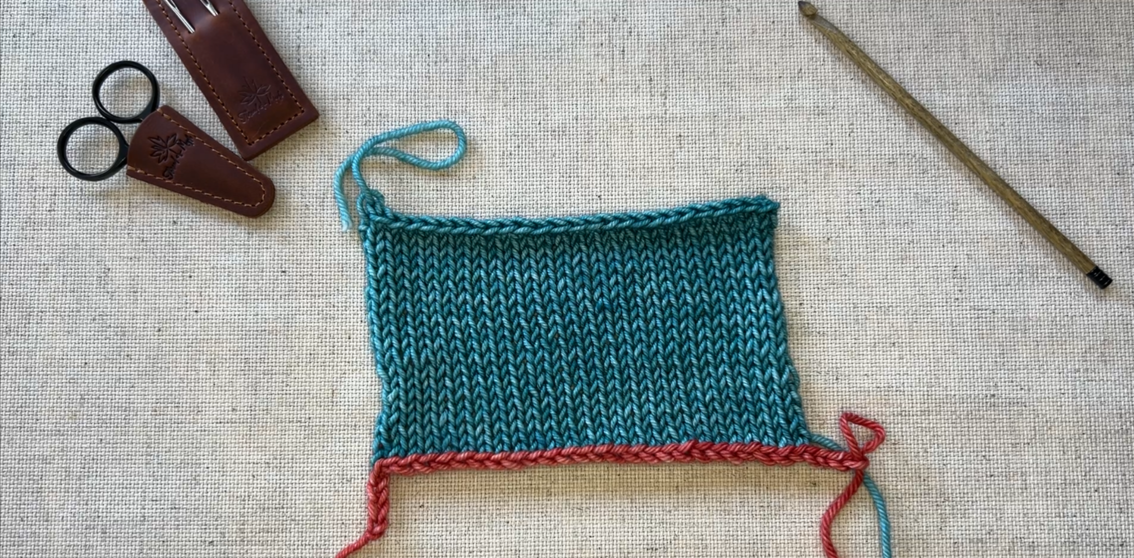 Provisional Cast On with a Crochet Hook