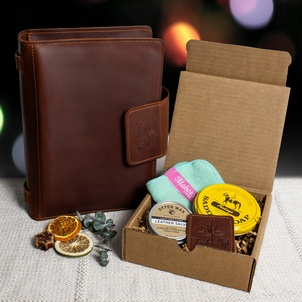 Needle Binder + Leather Care Kit Bundle | 10% Off