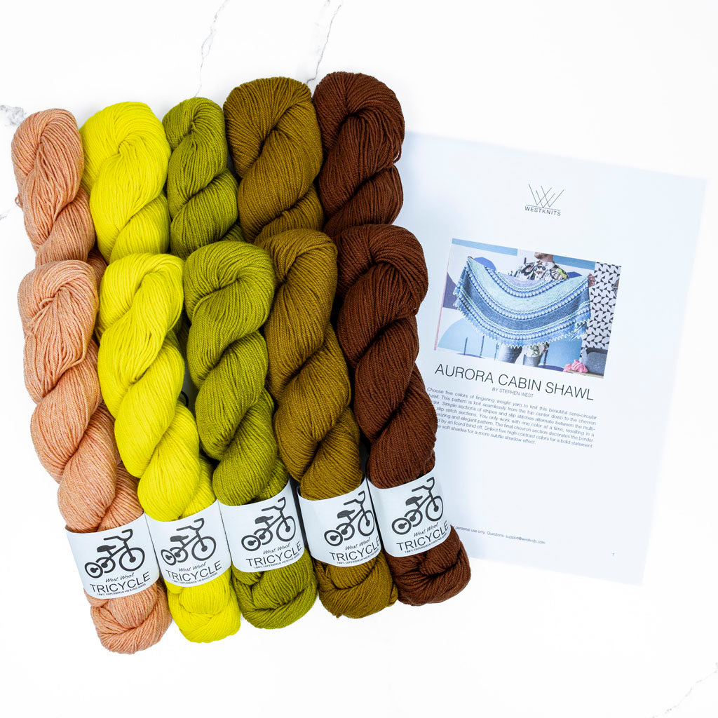 Westknits Kit - Chestnut Starfish