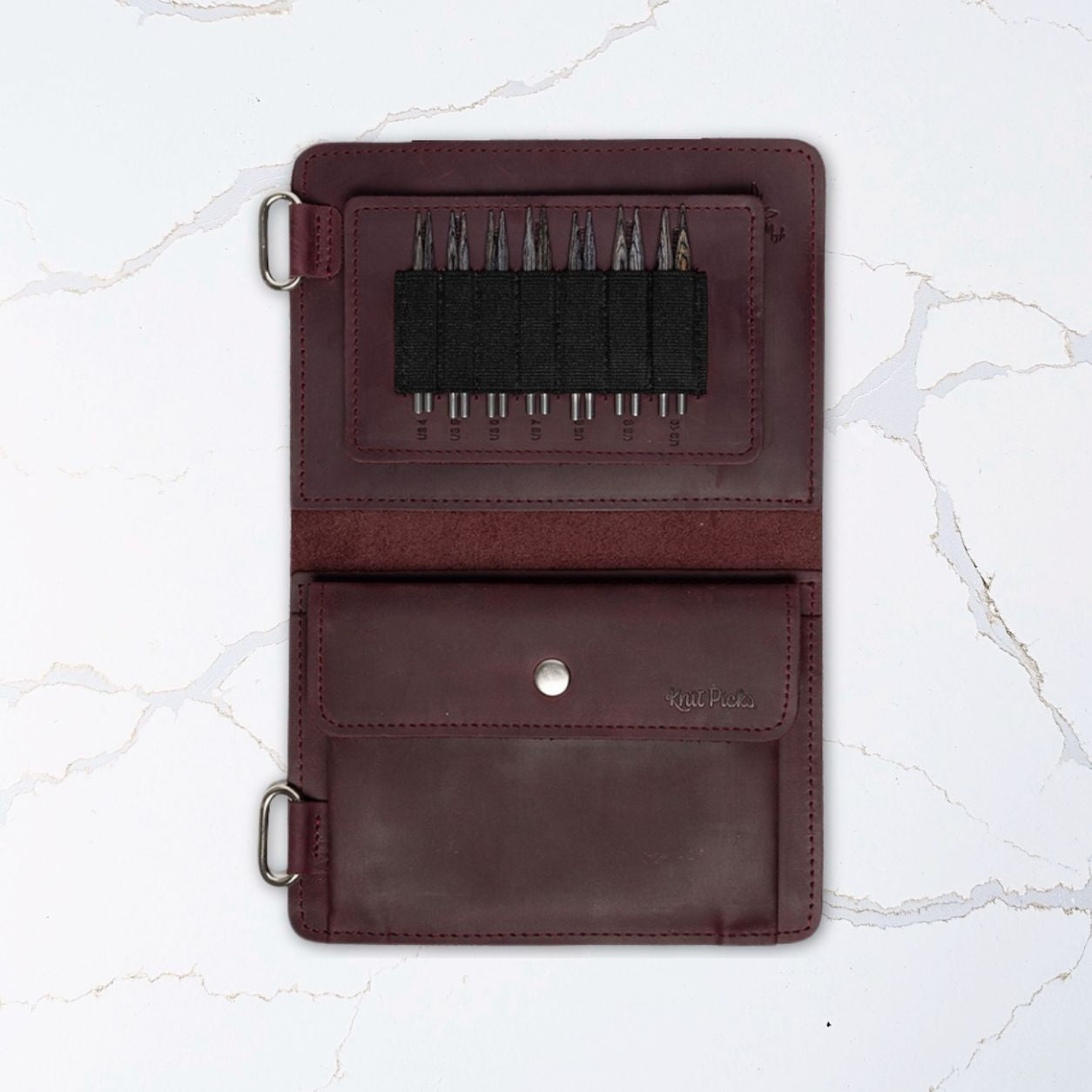 Page pour Aiguilles Interchangeables Knit Picks - Édition Limitée Wine