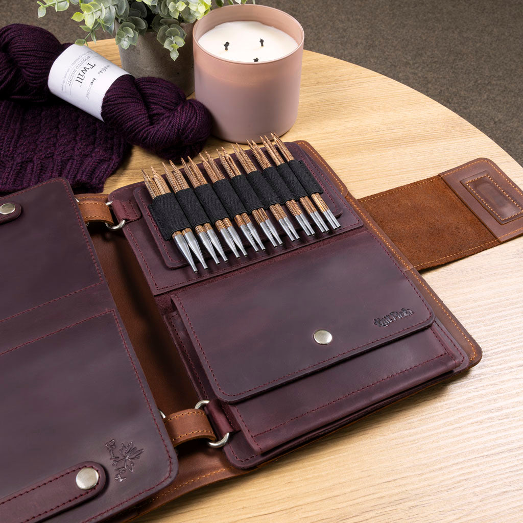 Page pour Aiguilles Interchangeables Knit Picks - Édition Limitée Wine