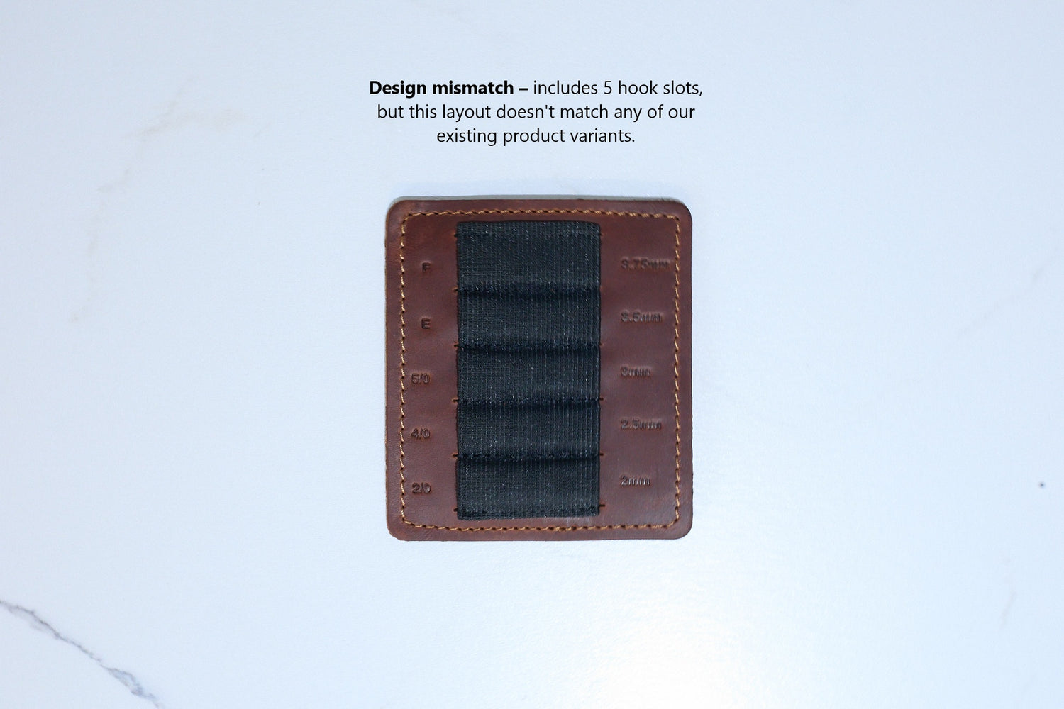 Seconds Velcro Tab CRI1 Amour 3672 [Bottom] (2.25-3.75mm) Whiskey