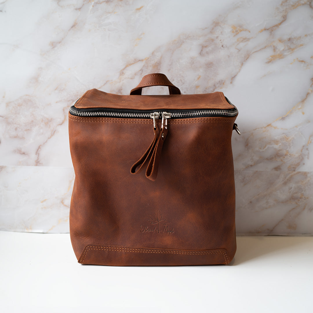 Seconds Leather Convertible Backpack