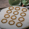 Bead Honeycomb Stitch Markers