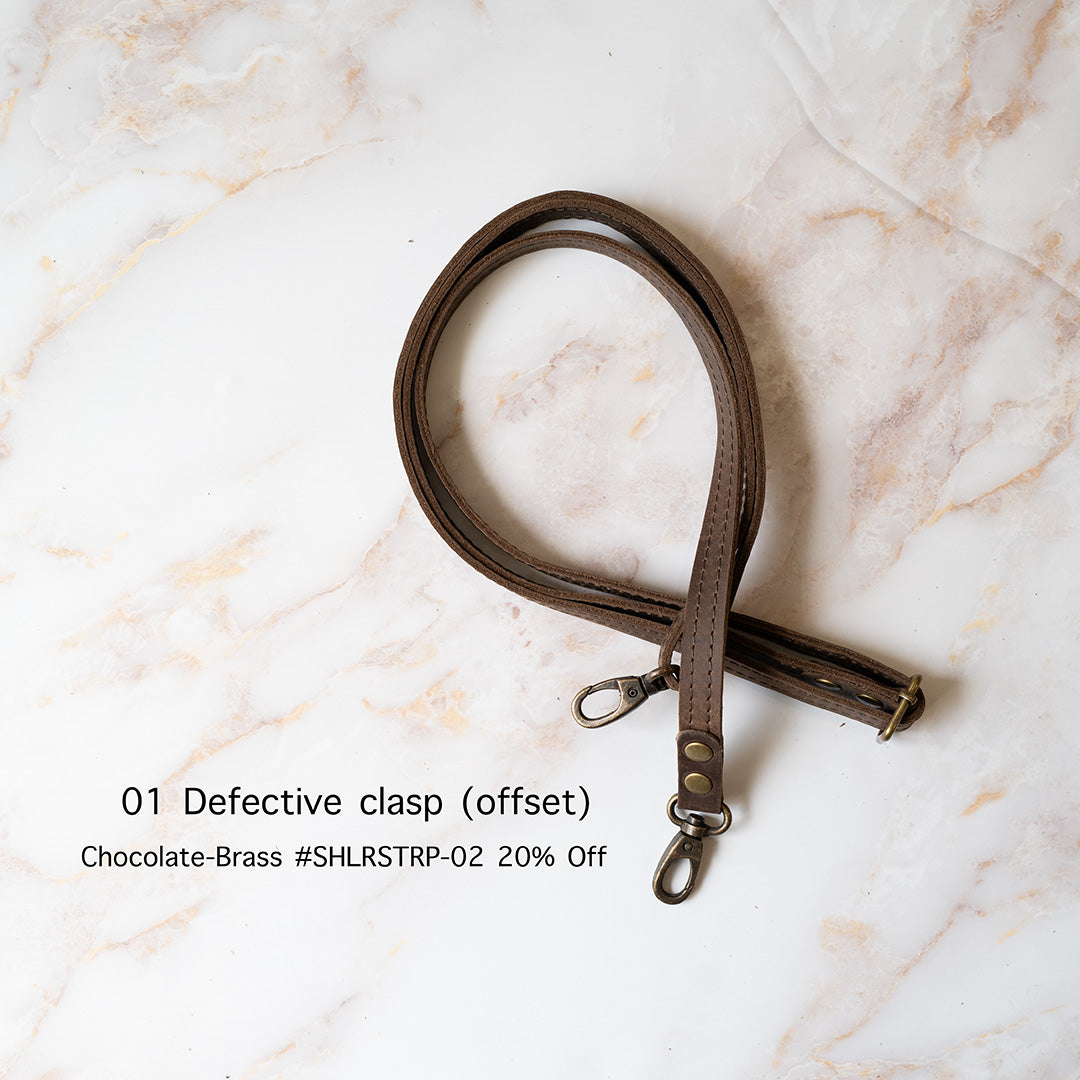 Seconds Leather Shoulder Strap