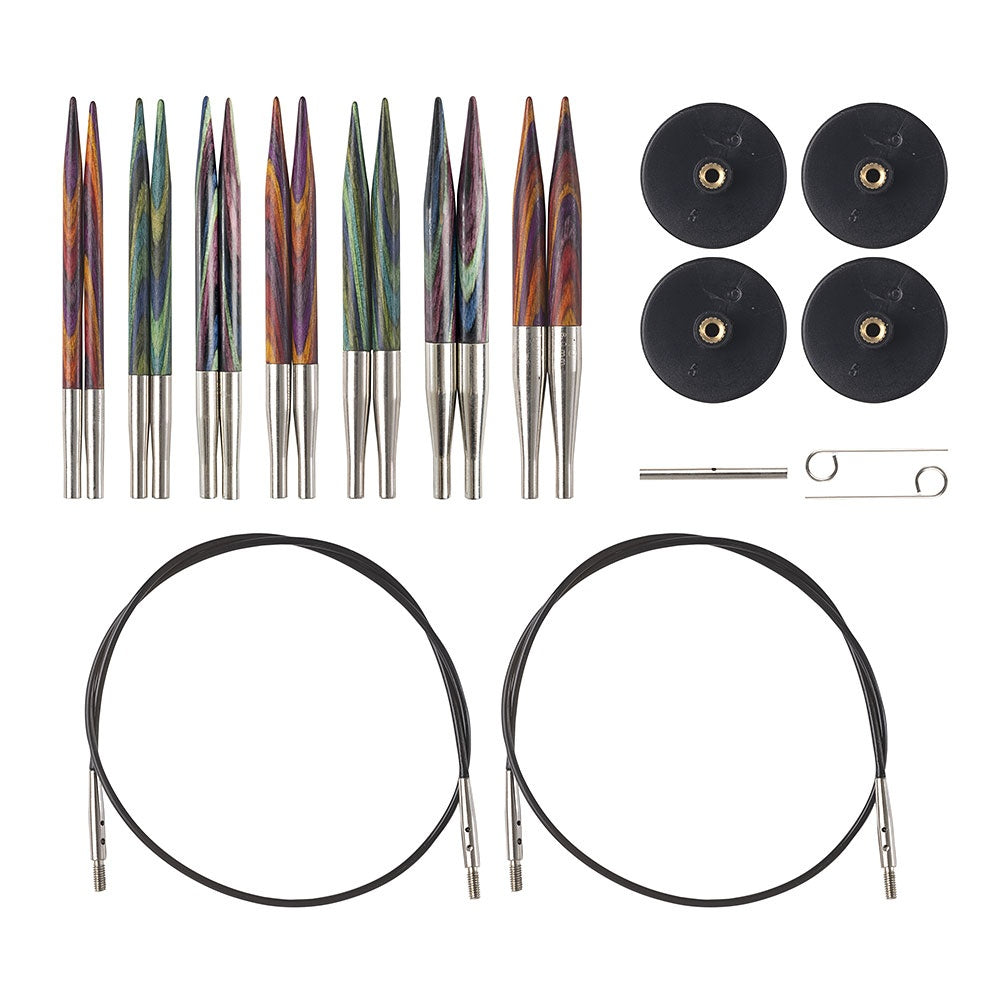 Knit Picks Mosaic Short 2.75" IC 7-Pair Set, Sizes US 4-10