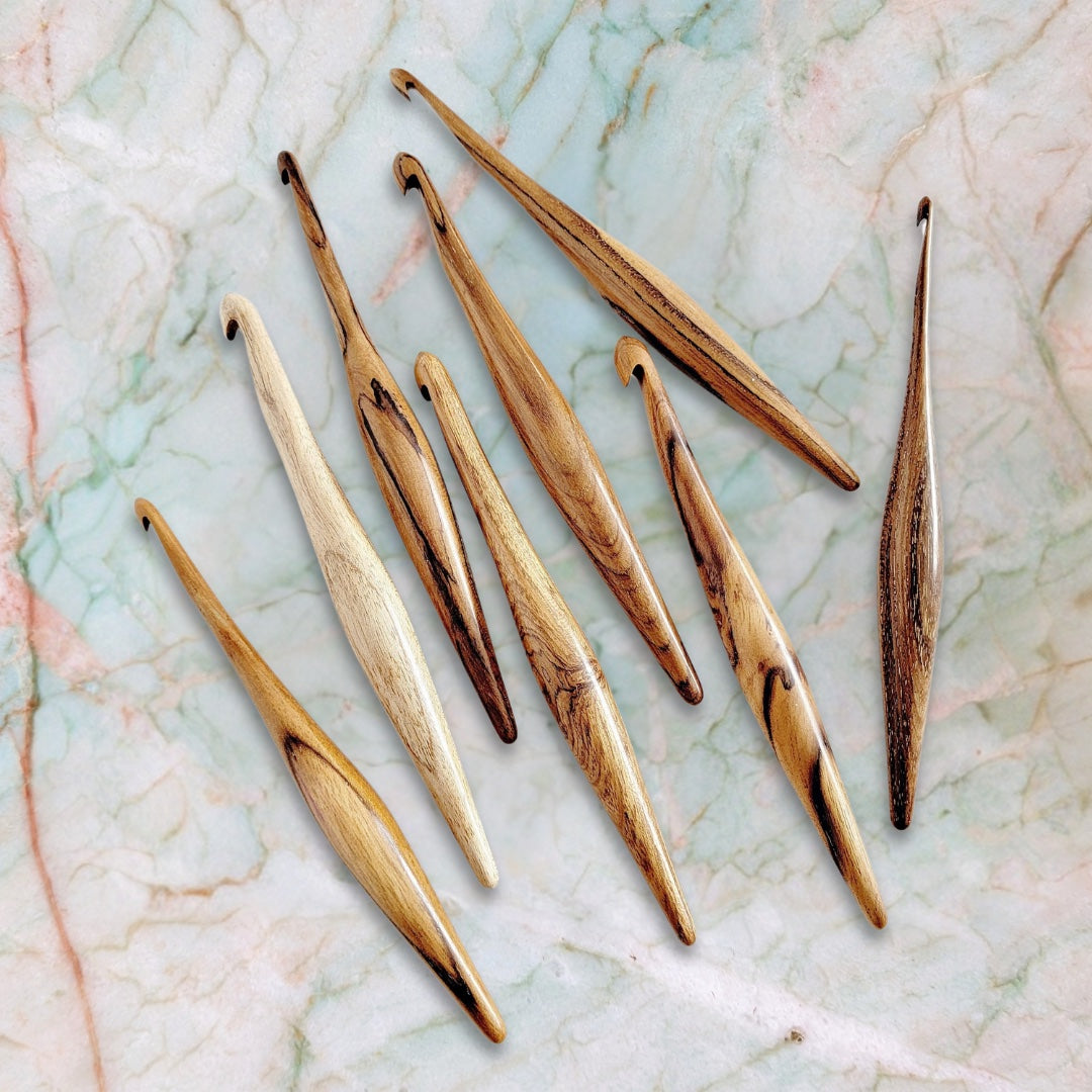 Furls Teak Streamline Crochet Hooks – Thread and Maple