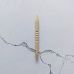 Bamboo Grooved Cable Needle