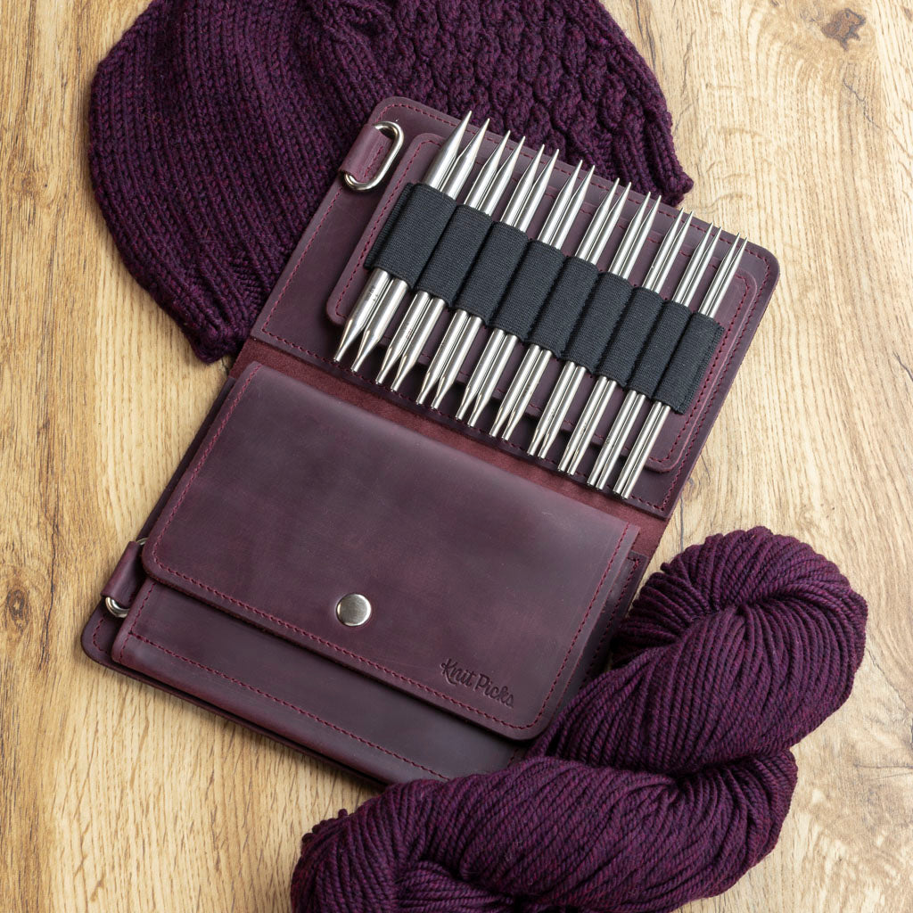 Knit Picks Twill Worsted - Black Cherry