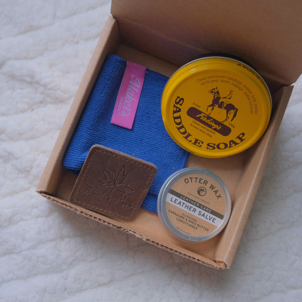 Leather Care Kit – Awl Snap Leather Goods