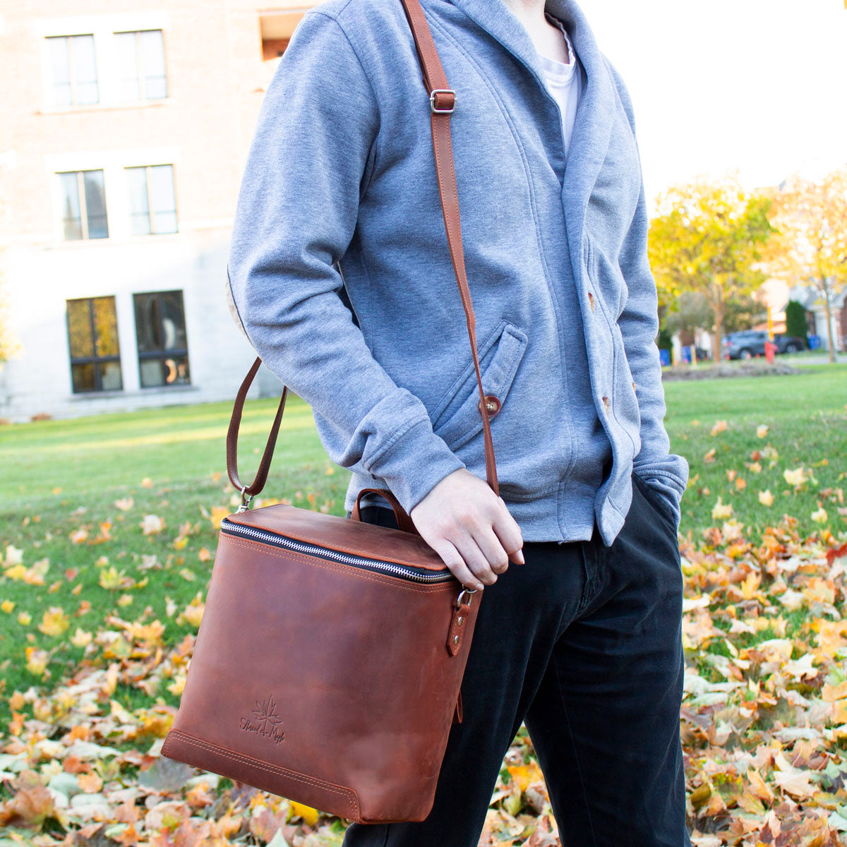 Leather Convertible Backpack – Thread and Maple