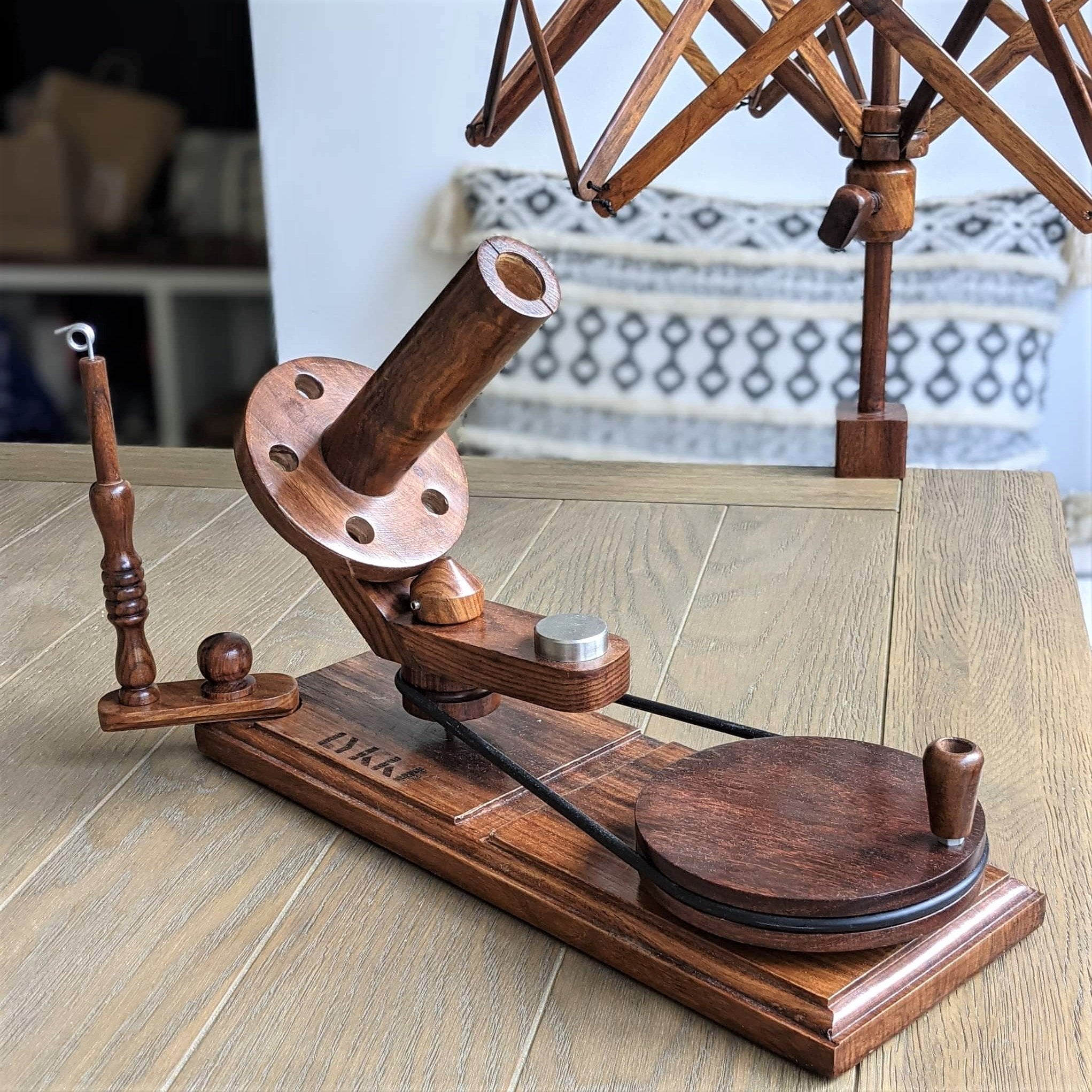 Lykke Sheesham Rosewood Jumbo Yarn Ball Winder