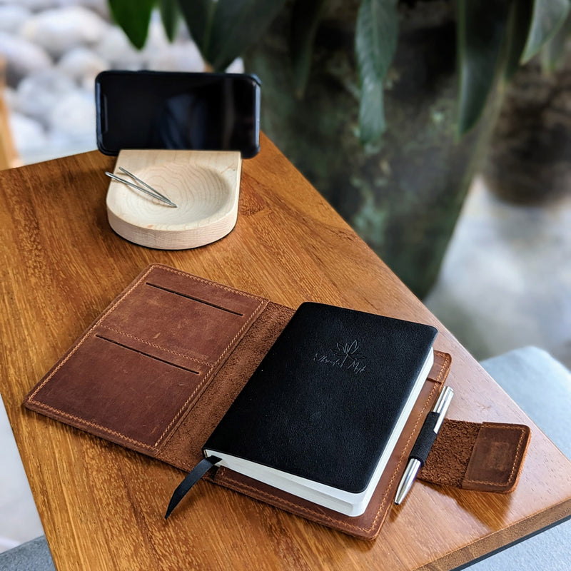 Memory's Threaded Notebook Mini Notebook A6 – Thread and Maple