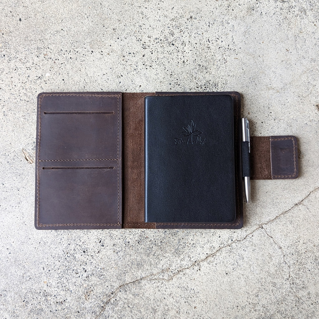 Maker's Mini Folio A6 – Thread and Maple