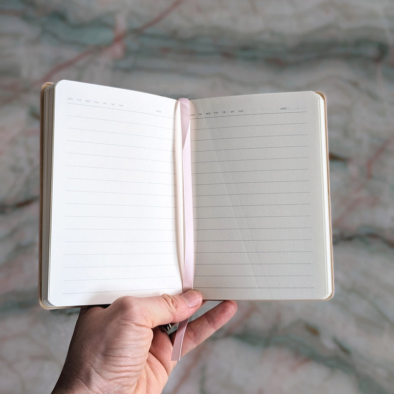 Mini Notebook A6 Thread and Maple