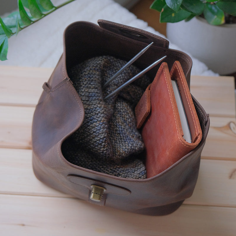 Steel Horse Leather The Cael | Handmade Leather Coin Purse with Zipper