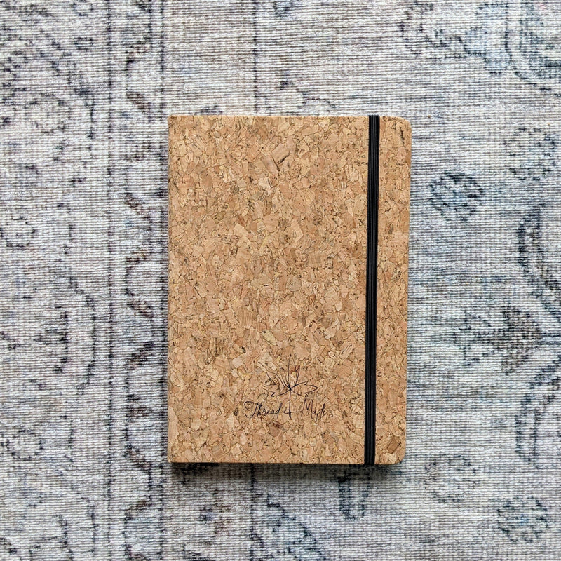 Cork Journal A5 Knitters Notebooks Thread and Maple
