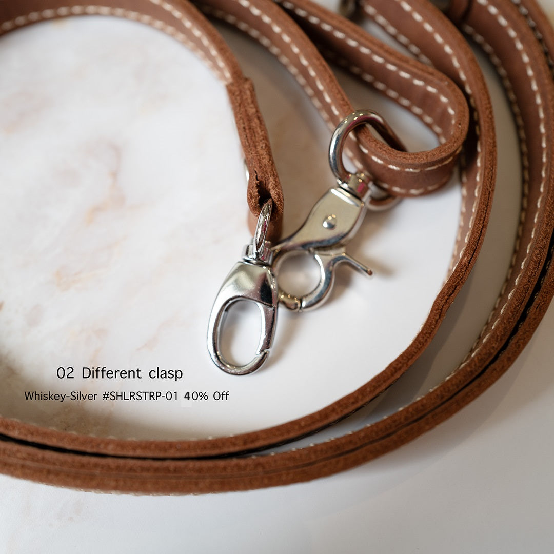 Seconds Leather Shoulder Strap