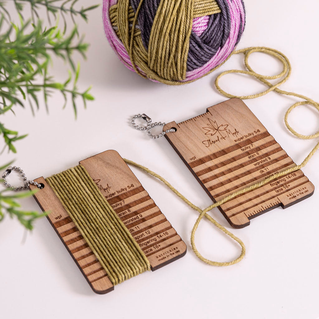 Yarn Weight Measuring Tool