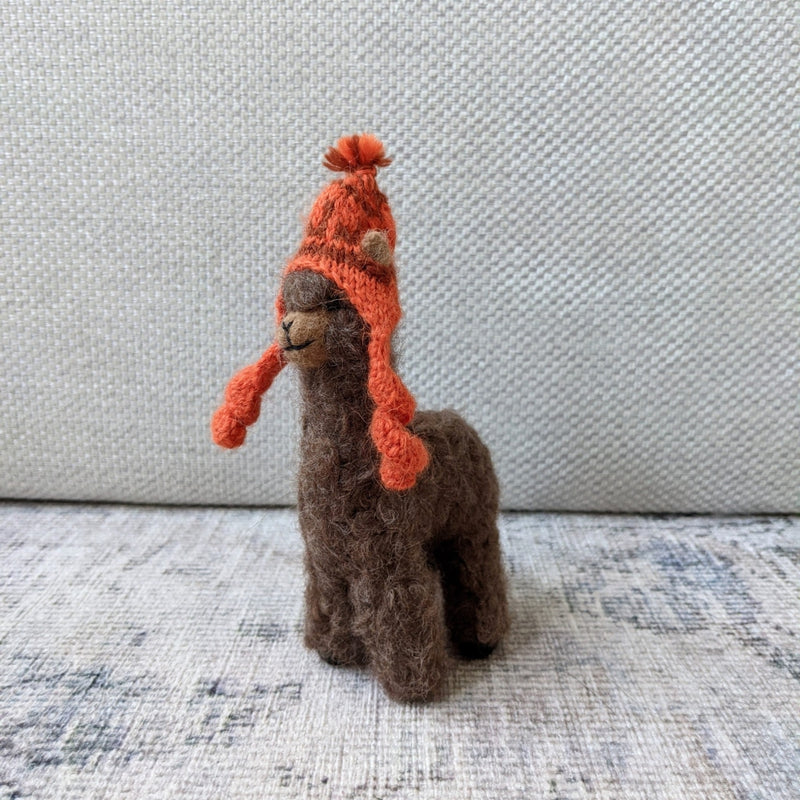 Alpaca Needle Felted Sculpture - Peripherals