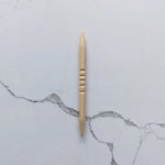 bamboo grooved cable needle by kinki amibari