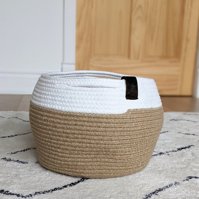 Jute Caddy Basket