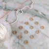 Bead Heart Stitch Markers