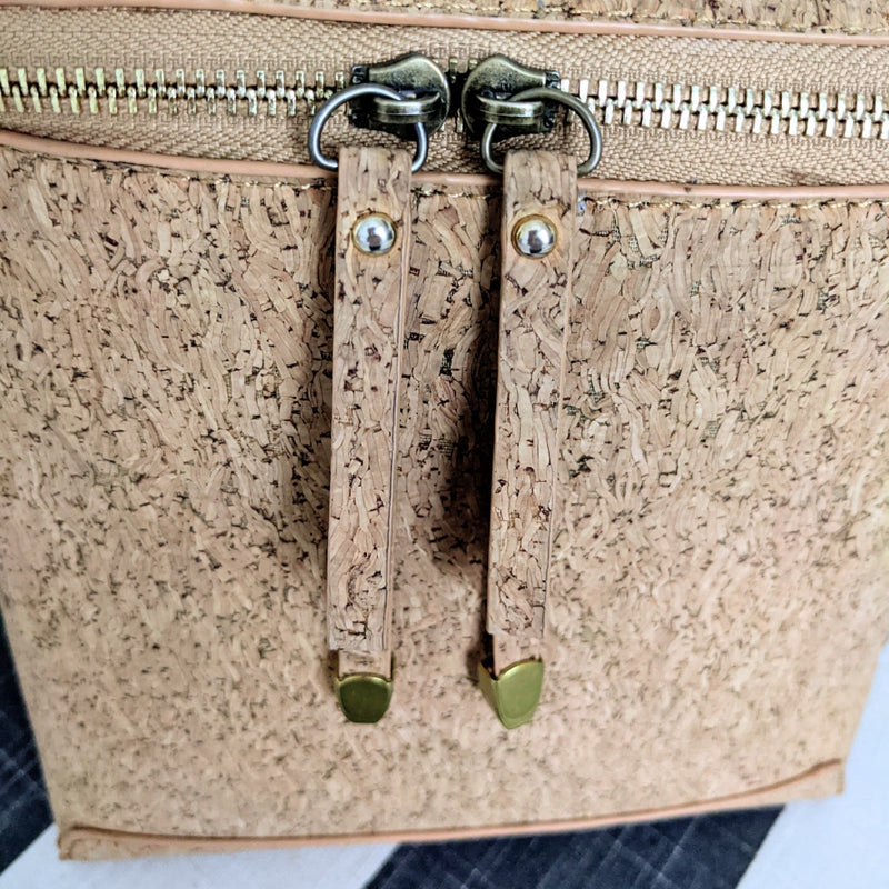 Cork Convertible Zip Backpack - Bags