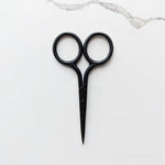 high quality black embroidery scissors