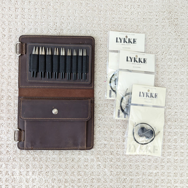 Lykke Interchangeable Needles Page - Short / Chocolate / 