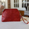 Leather Necessaire - Crimson - Goods