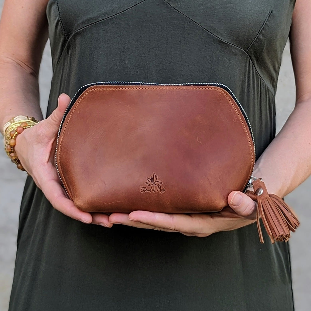 Leather Project Bags – Thread and Maple