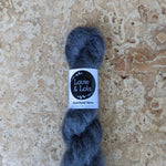 Louie & Lola Mohair Silk Lace - Charcoal - Yarn