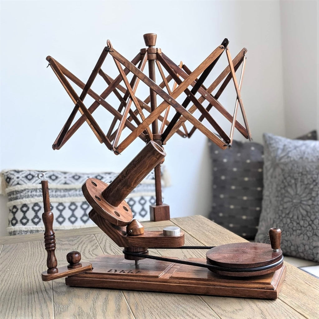 Lykke Sheesham Rosewood Jumbo Yarn Ball Winder