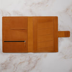 handmade genuine leather folio A4