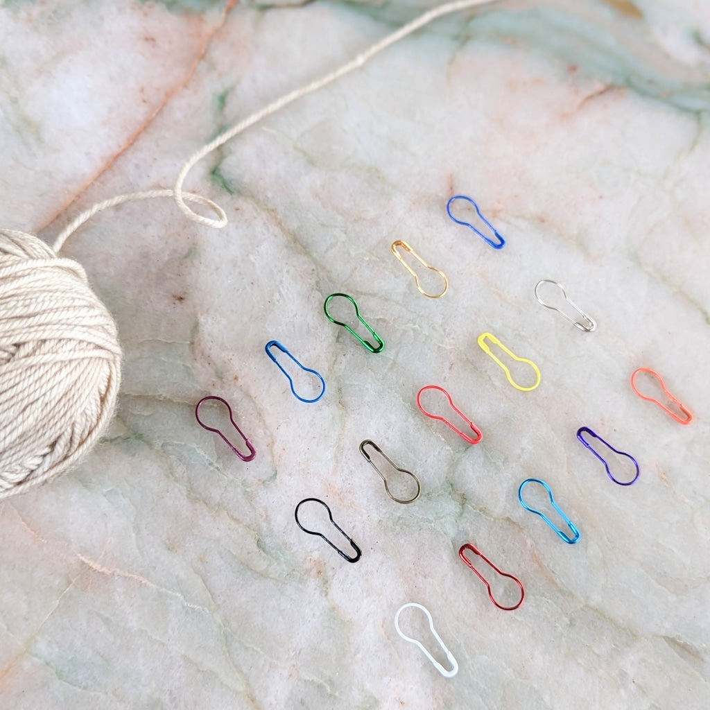 Removable Stitch Markers  Locking Stitch Markers for Knitting – Thread and  Maple