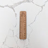 Cherry Wood 4" Ruler