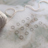 Steel Honeycomb Stitch Markers